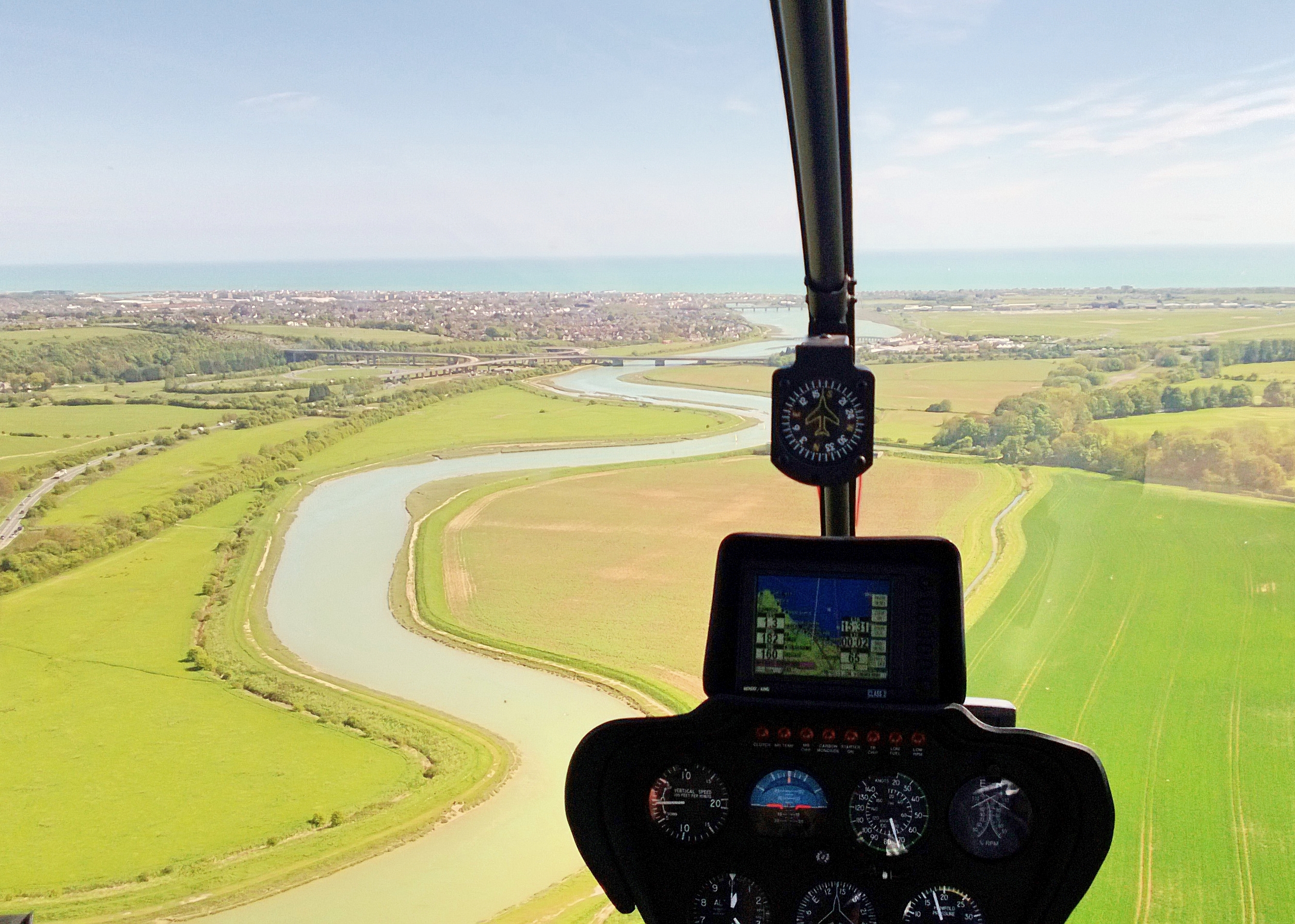 Helicopter flight training and sales in Shoreham, Sussex, UK